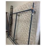 King size Metal Frame w/ king size matress