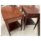 2 End Tables-Mersman Made- Do not Match