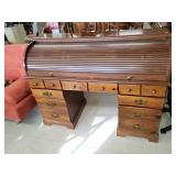 8 Drawer Roll Top Desk