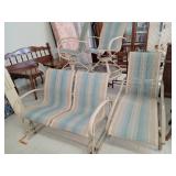 Patio Furniture/Table W/ 4 Chairs/Lounge Chair  &