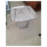 Unique End Table Approx 24 x 25 x 21 Inches