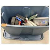 LG Tote W/Lid, W/MISC Tires, Hardware