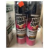 4 Hot Shot and and roach killer