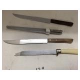 4 kitchen knives