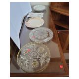 Lot of Glass Serving Dishes