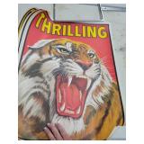 4 Cnt Circus Related Posters Approx 18 x 24