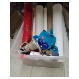 Tote W/ Posters/Stein/ Misc.