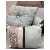 3 Ct Matching Decor Pillows