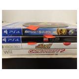 5 Ct. Ps4/Xbox360/Wii Games