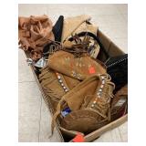 Box Of Moccasins and MISC Beaded/Fringe