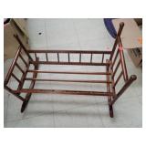 Rocking Baby Doll Cradle