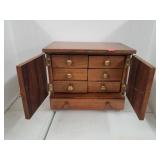 Small Jewelry Box W/ Some Jewelry