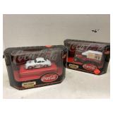 2 Ct CocoCola Matchbox Collectibles
