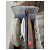 Box Lot of Pictures & Kitchen Items q