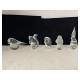 5 ct. - Reijmyre Kristall (Sweden) Decor Pieces