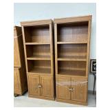 2 ct. -  Saunder Tall 4-Shelf Bookcases Approx