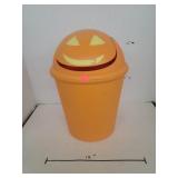 Pumpkin Trash Can