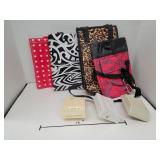 Lot of 4 Bags & 3 Plug In Adapters