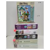 Lot of 6 Cnt Jigsaw Puzzles