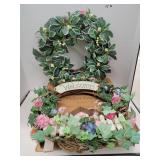 2 Cnt Decor Wreaths