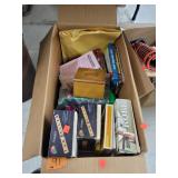 Box Lot of Games Such as Turntiles Etc