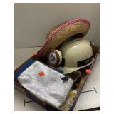 Flat Of Sz 7 Flat Shoes, Hat, Dino Dig Helmet,