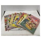 Vintage Comic Books (app 12, Dennis the Menace &