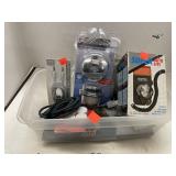 Group Lot Electronics, Stopper Kit, Cords, etc