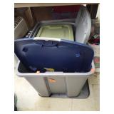 Lot of 3 Storage Totes W/ Lids