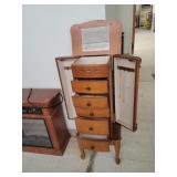 Free Standing Jewelry Box