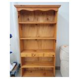 Wood Display Shelf Approx 39 x 12 x 72 Inches