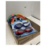Group Lot Swim Items: Goggles, Diving Rings