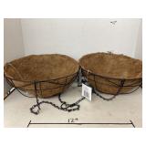 2 ct. - Hanging Coco Baskets
