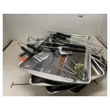 Group Lot Grill Trays & Tongs