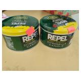 2 Cnt Repel Citronella Candles