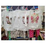 5 Cnt Girls Outfits Sz 2T