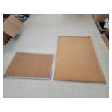 2 Cnt Cork Boards 1-2 Ft x 15 Inches  & 1- 2 x 3