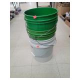 3 Cnt 5 Gallon Buckets
