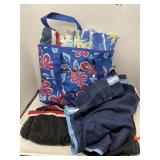 Group Lot Boys Swim Items: Trunks, Towels, etc