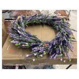Balsam Hill Lavender Wreath (36in)