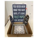 4 ct. - House Signs/Decor