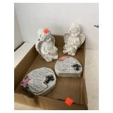 4 ct. - Garden/Angel Decor Pieces