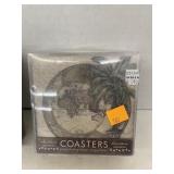 2 ct. - Decorative Absorbent Coaster Packs