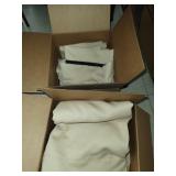 4 Cmt Panels of Tan Curtains