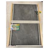 2 frost king adjustable window screens