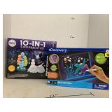 10-in-1 experiment kit and neon led glow drawing