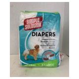Simple solution pet diapers x-large