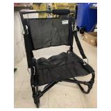 Collapsible top gear chair