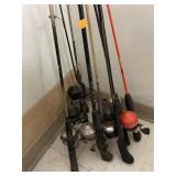 8 ct. - Various Fishing Poles