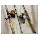 4 ct. - Fishing Poles (Shimano, Shakespeare)